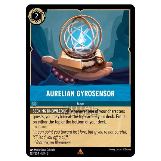 Lorcana - Into the Inklands - Aurelian Gyrosensor (Rare) - 163/204