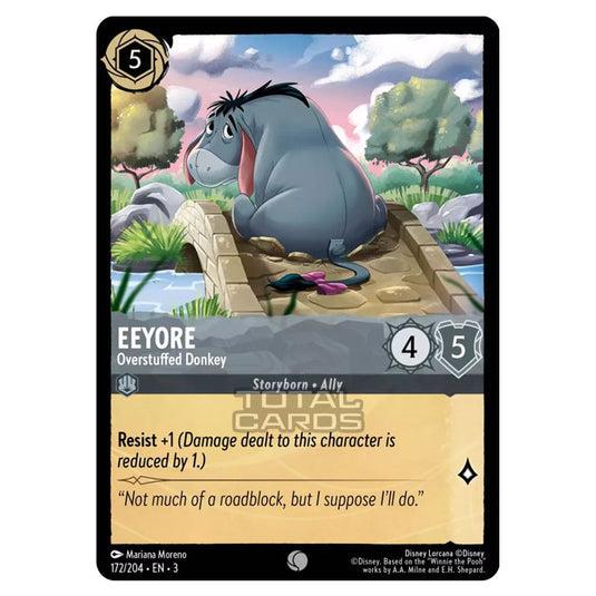 Lorcana - Into the Inklands - Eeyore - Overstuffed Donkey (Common) - 172/204