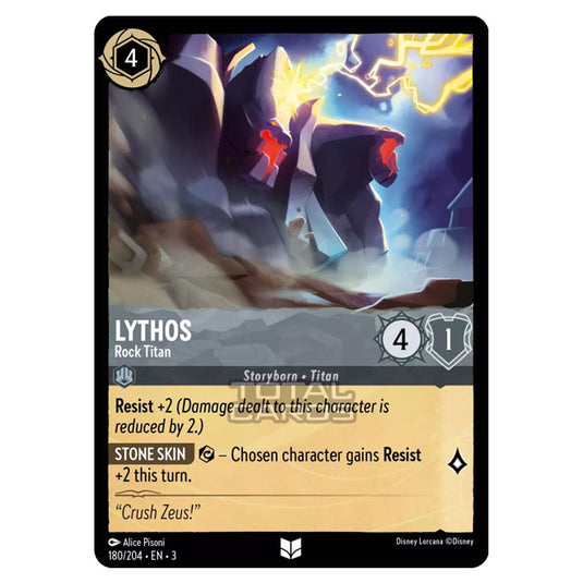 Lorcana - Into the Inklands - Lythos - Rock Titan (Uncommon) - 180/204