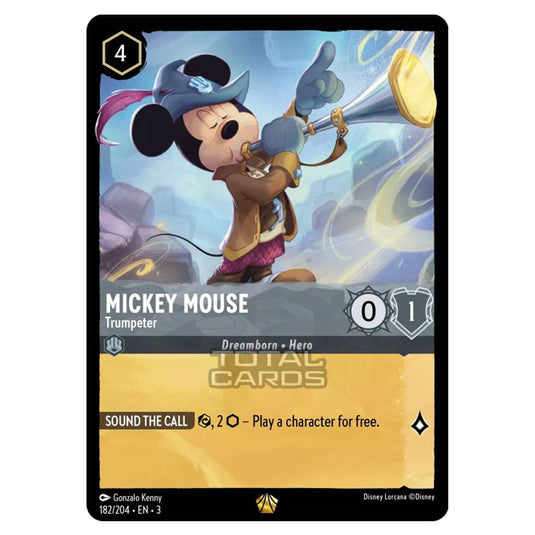 Lorcana - Into the Inklands - Mickey Mouse - Trumpeter (Legendary) - 182/204