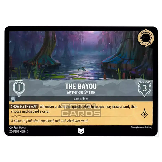 Lorcana - Into the Inklands - The Bayou - Mysterious Swamp (Uncommon) - 204/204