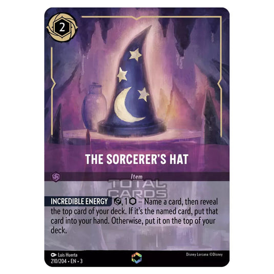 Lorcana - Into the Inklands - The Sorcerer's Hat (Enchanted) - 210/204