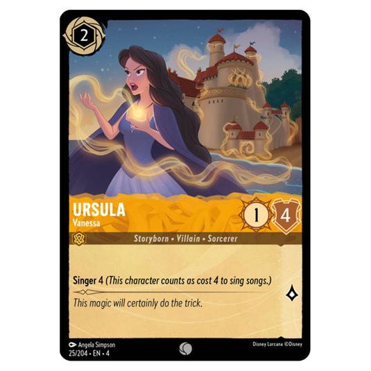 Lorcana - Ursula's Return - Ursula - Vanessa (Common) - 25/204