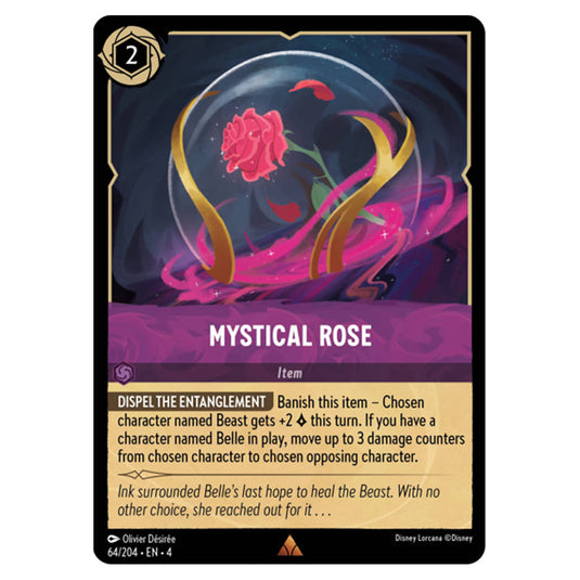 Lorcana - Ursula's Return - Mystical Rose (Rare) - 64/204