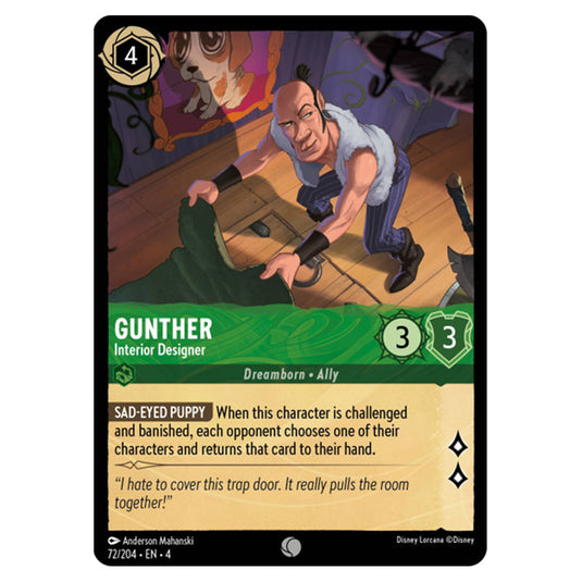 Lorcana - Ursula's Return - Gunther - Interior Designer (Common) - 72/204