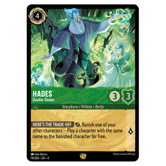 Lorcana - Ursula's Return - Hades - Double Dealer (Legendary)