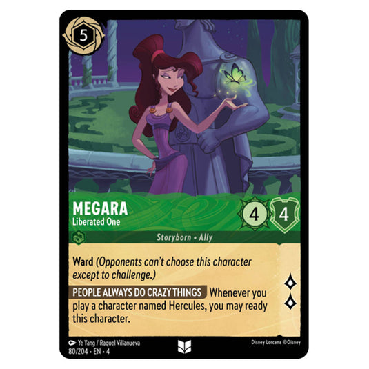 Lorcana - Ursula's Return - Megara - Liberated One (Uncommon) - 80/204