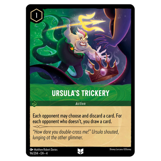 Lorcana - Ursula's Return - Ursula's Trickery (Uncommon) - 96/204