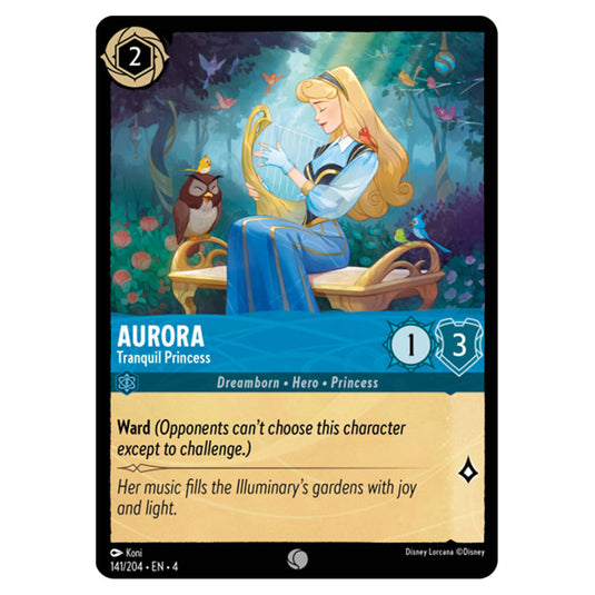 Lorcana - Ursula's Return - Aurora - Tranquil Princess (Common) - 141/204