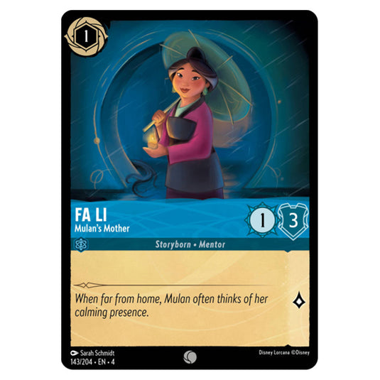 Lorcana - Ursula's Return - Fa Li - Mulan's Mother (Common) - 143/204