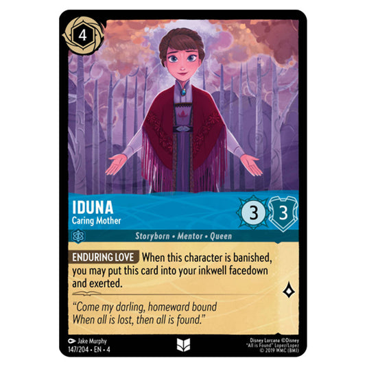 Lorcana - Ursula's Return - Iduna - Caring Mother (Uncommon) - 147/204