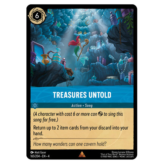 Lorcana - Ursula's Return - Treasures Untold (Rare) - 165/204