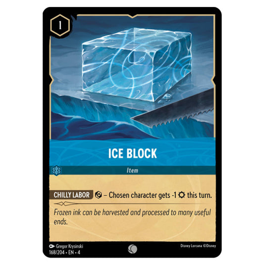 Lorcana - Ursula's Return - Ice Block (Common) - 168/204