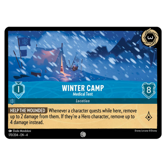 Lorcana - Ursula's Return - Winter Camp - Medical Tent (Common) - 170/204