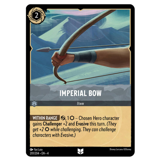 Lorcana - Ursula's Return - Imperial Bow (Uncommon) - 201/204