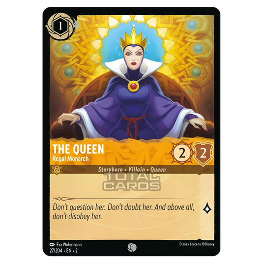 Lorcana - Rise of the Floodborn - The Queen - Regal Monarch (Common) - 027/204