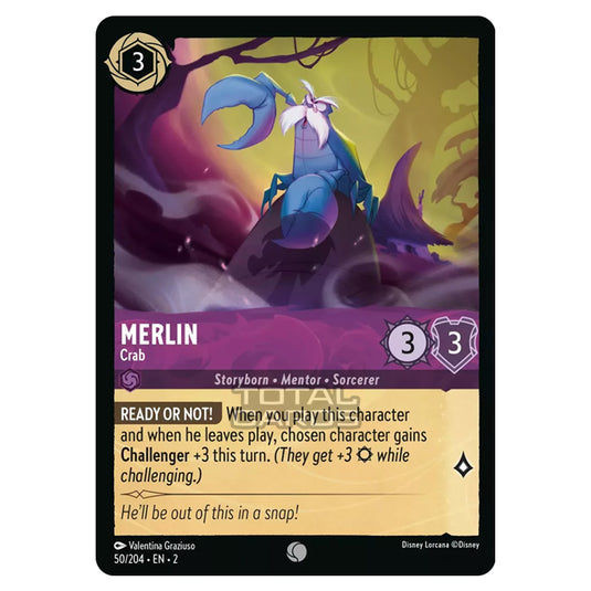 Lorcana - Rise of the Floodborn - Merlin - Crab (Common) - 050/204