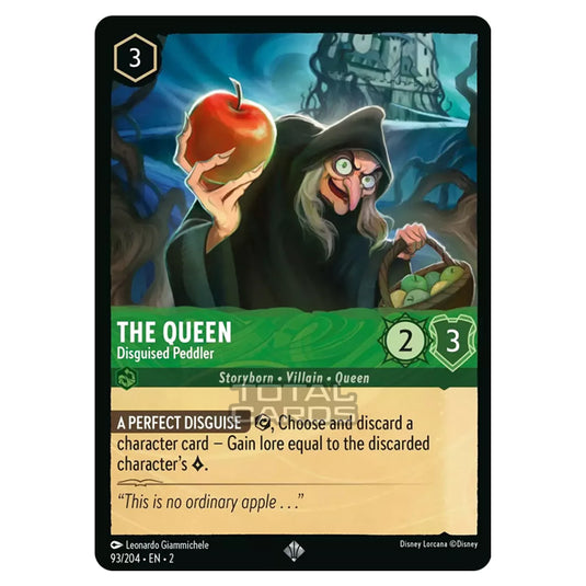 Lorcana - Rise of the Floodborn - The Queen - Disguised Peddler (Super Rare) - 093/204