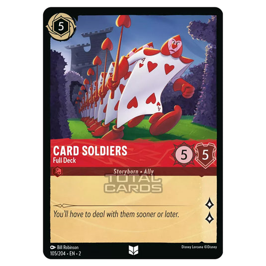 card soldiers lorcana Lorcana - Rise of the Floodborn - Card Soldiers - Full Deck (Uncommon)