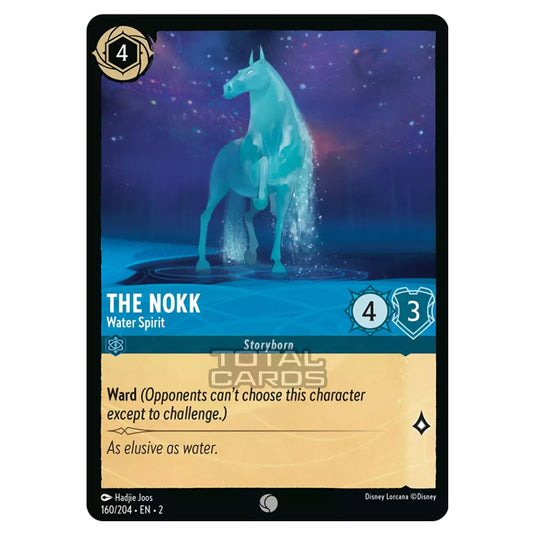 Lorcana - Rise of the Floodborn - The Nokk - Water Spirit (Common) - 160/204