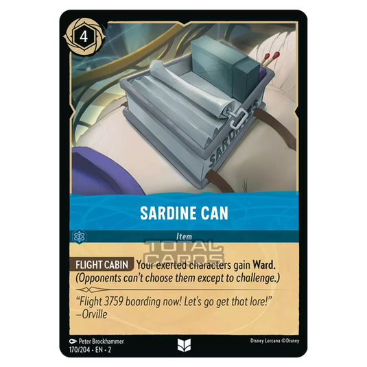 Lorcana - Rise of the Floodborn - Sardine Can (Uncommon) - 170/204