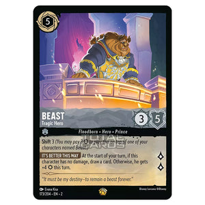Lorcana - Rise of the Floodborn - Beast - Tragic Hero (Legendary) - 173/204