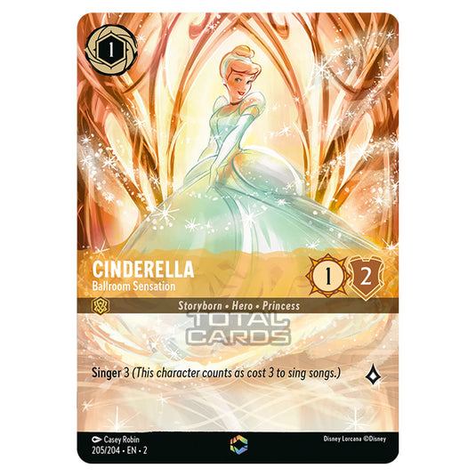 Lorcana - Rise of the Floodborn - Cinderella - Ballroom Sensation (Enc Lorcana - Rise of the Floodborn - Cinderella - Ballroom Sensation (Enc