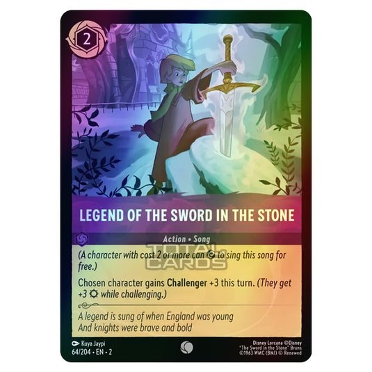 Lorcana - Rise of the Floodborn - Legend of the Sword in the Stone (Common) - 064/204 (Foil)