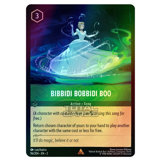 Lorcana - Rise of the Floodborn - Bibbidi Bobbidi Boo (Rare) - 096/204 (Foil)