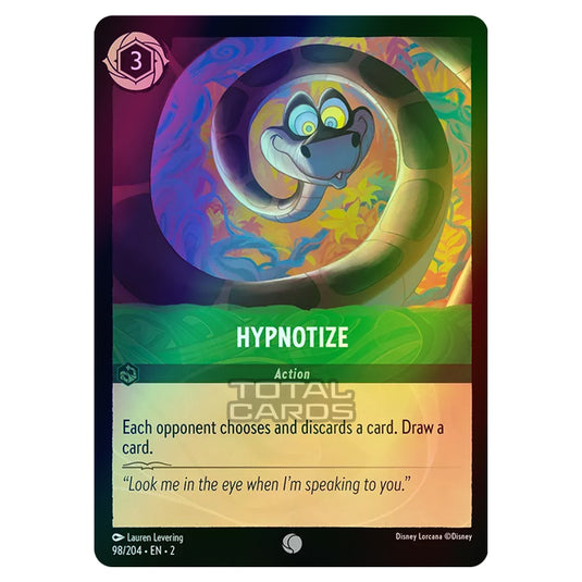 Lorcana - Rise of the Floodborn - Hypnotize (Common) - 098/204 (Foil)