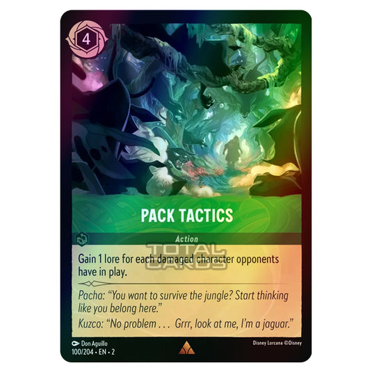 Lorcana - Rise of the Floodborn - Pack Tactics (Rare) - 100/204 (Foil)