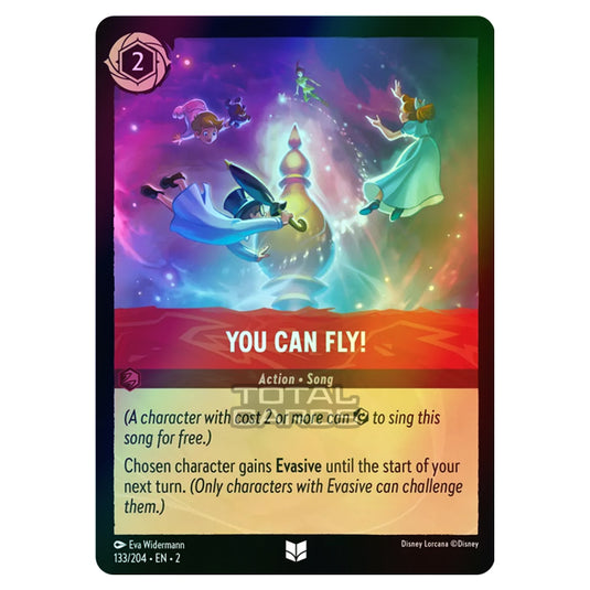 Lorcana - Rise of the Floodborn - You Can Fly! (Uncommon) - 133/204 (Foil)