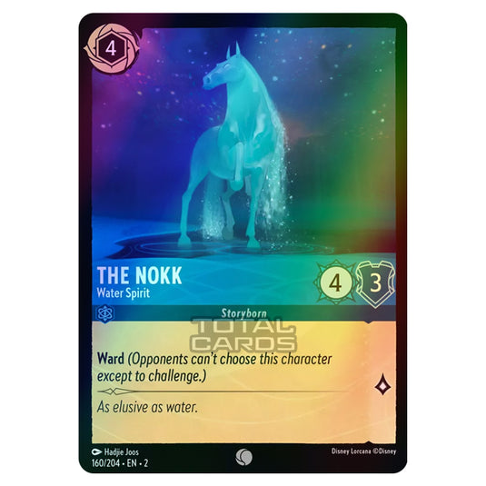 Lorcana - Rise of the Floodborn - The Nokk - Water Spirit (Common) - 160/204 (Foil)