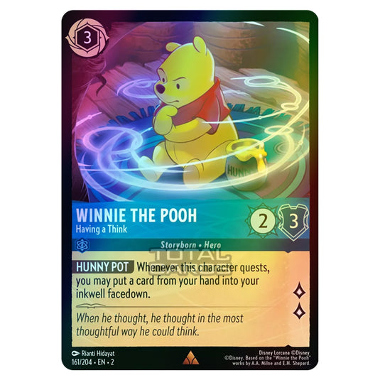 Lorcana - Rise of the Floodborn - Winnie the Pooh - Having a Think (Ra Lorcana - Rise of the Floodborn - Winnie the Pooh - Having a Think (Ra