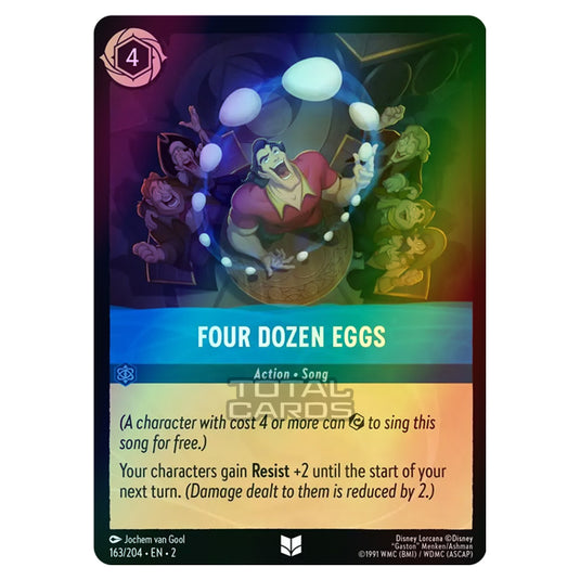 Lorcana - Rise of the Floodborn - Four Dozen Eggs (Uncommon) - 163/204 (Foil)