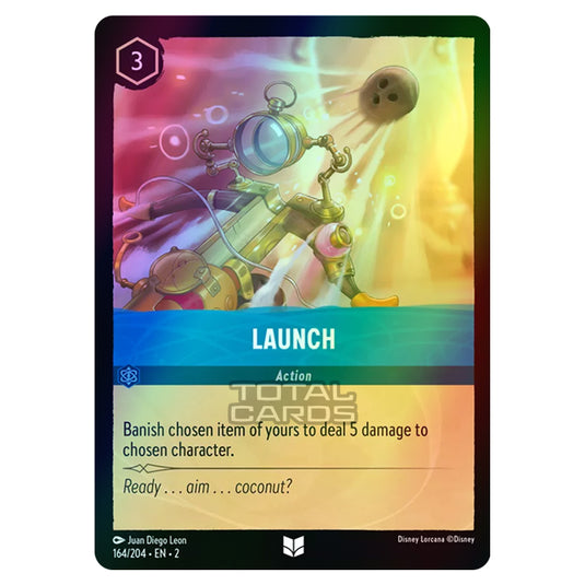 launch lorcana card Lorcana - Rise of the Floodborn - Launch (Uncommon)