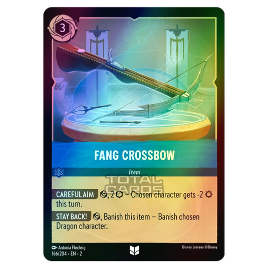 Lorcana - Rise of the Floodborn - Fang Crossbow (Uncommon) - 166/204 (Foil)