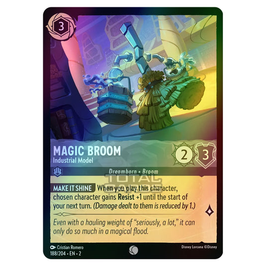 lorcana broom cards Magic 4 Willpower Guess I'm building that Broom