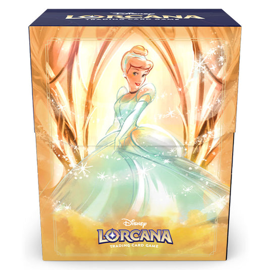 Lorcana Cinderella Deck Box Straight