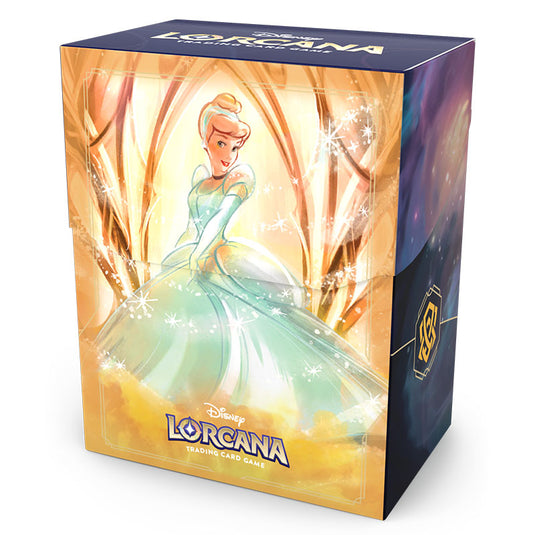 Lorcana Cinderella Deck Box Right