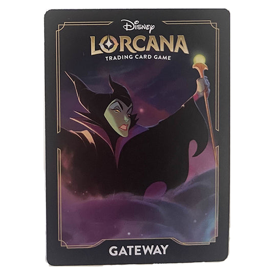 disney lorcana shimmering skies gateway art card maleficent total cards