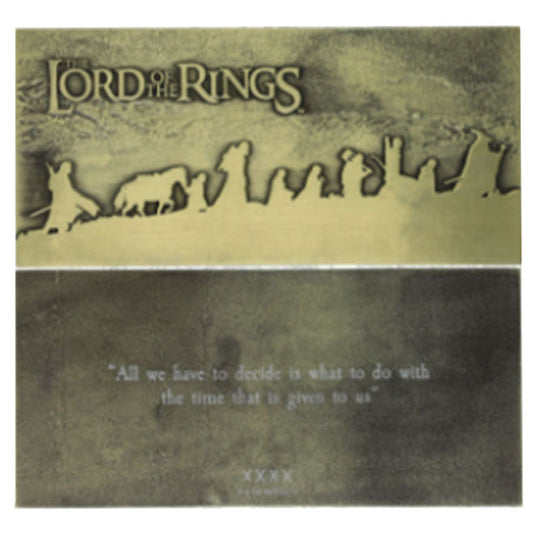 The Lord of the Rings - Limited Edition The Fellowship Plaque