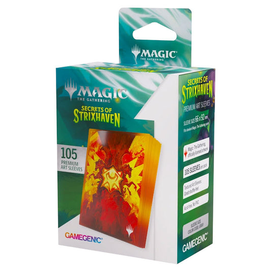Gamegenic - Magic The Gathering - Secrets of Strixhaven - Premium Art Sleeves - Lorehold