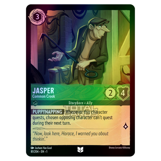 Lorcana - The First Chapter - Jasper - Common Crook (Uncommon) - 81/204 (Foil)