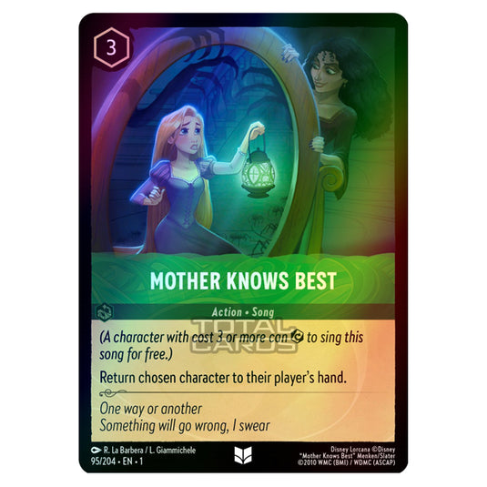 Lorcana - The First Chapter - Mother Knows Best (Uncommon) - 95/204 (Foil)