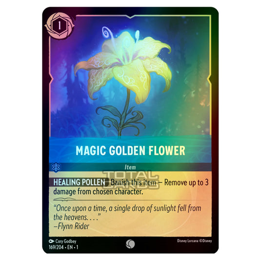 Lorcana - The First Chapter - Magic Golden Flower (Common) - 169/204 (Foil)