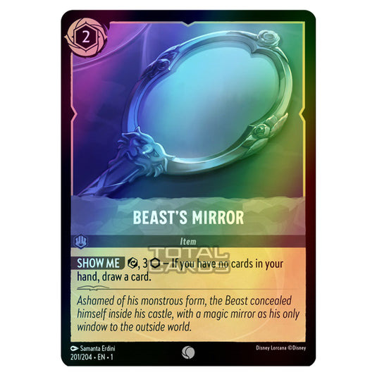Lorcana - The First Chapter - Beast's Mirror (Common) - 201/204 (Foil)
