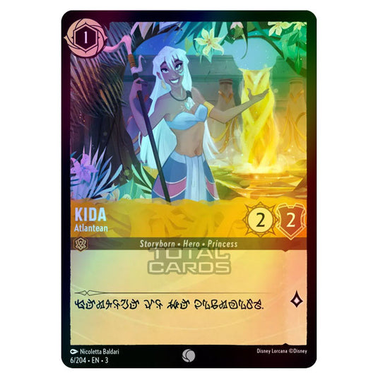 Lorcana - Into the Inklands - Kida - Atlantean (Common) - 006/204 (Foi Lorcana - Into the Inklands - Kida - Atlantean (Common) - 006/204 (Foi