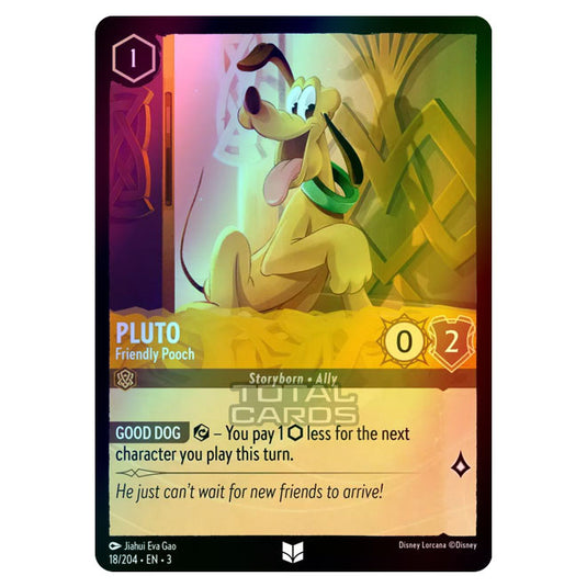 pluto lorcana card Common Number Lorcana - Into the Inklands