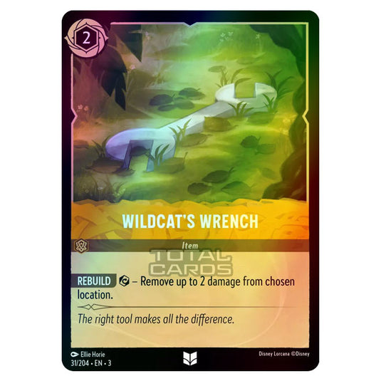 Lorcana - Into the Inklands - Wildcat's Wrench (Uncommon) - 031/204 (Foil)